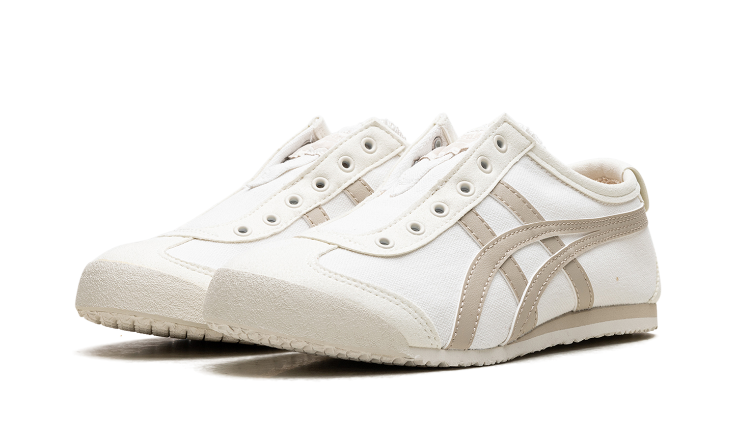 Onitsuka-tiger|mexico-66-slip-on-white-beige-132690